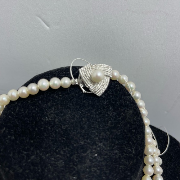 Akoya Pearl Necklace 43 inches 5.5-6 mm with Gem card. - Picture 4 of 10